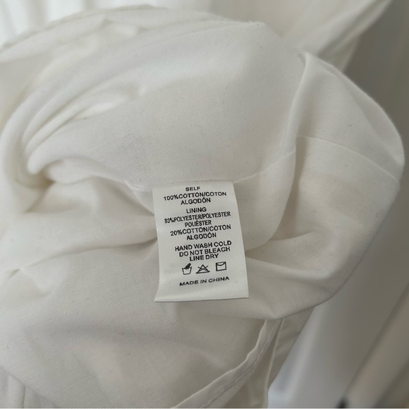 Anthropologie Sunday in Brooklyn White Corset Midi Dress - Picture 11 of 12